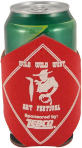 Promotional Koozies: Diamond Shape Can Coolies